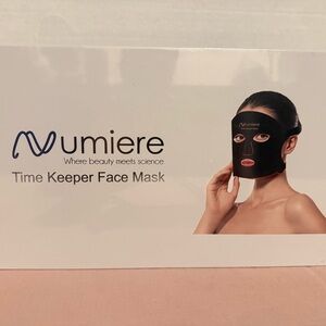 Lumiere Black and Red Time Keeper Face Mask